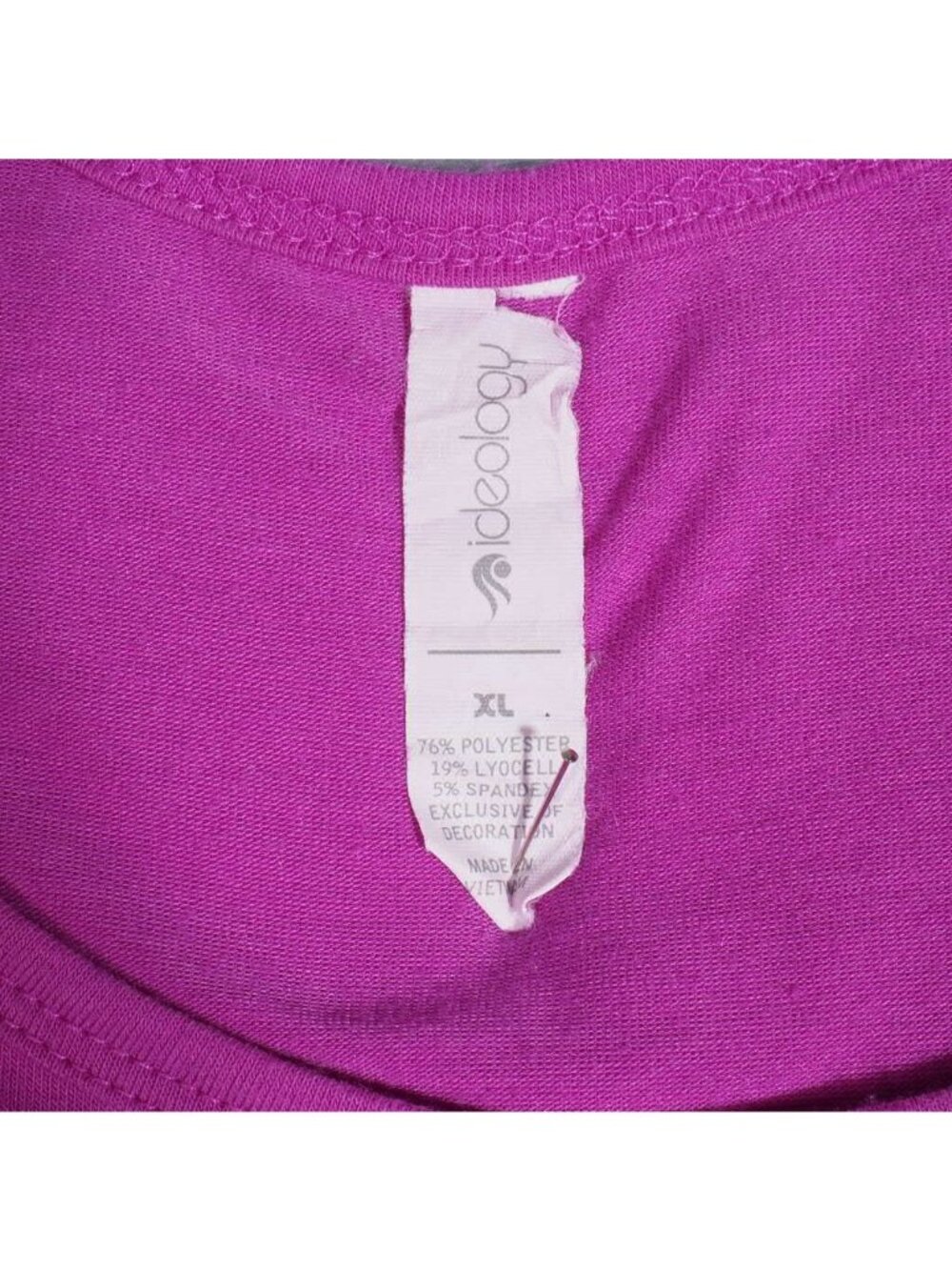 Ideology Womens Racerback Tank XL Pink Strength is Beauty - Picture 7 of 8